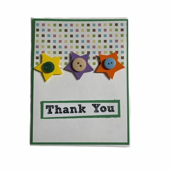 Thank You Stars Card Bundle Set of 5 - Picture 2 of 13